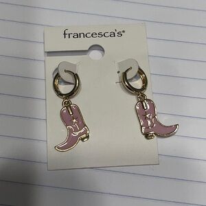 Boots 👢 earrings set new